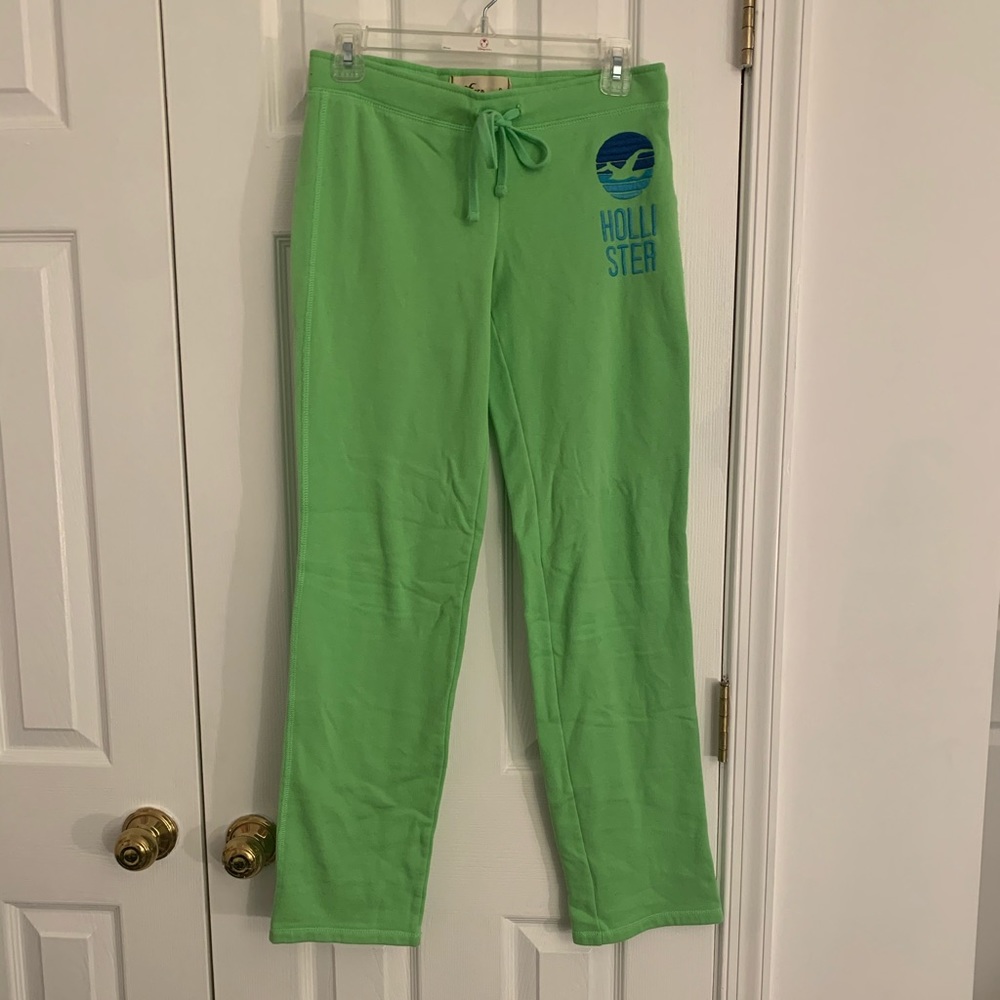 Hollister Green Sweatpants Size S